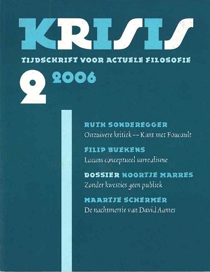 Cover Krisis 2006-2