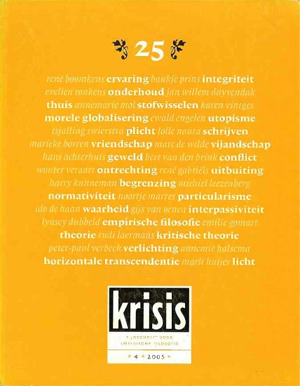 Cover Krisis 2005-4